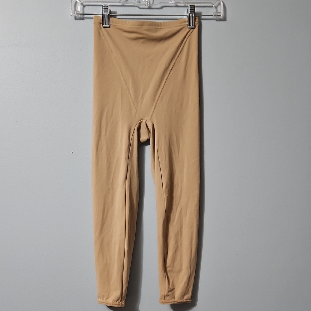 Flexees Beige High-Waisted Shapewear Size M